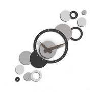 Giallobus - Reloj Geotime - Bubbles - Madera de MDF - Geotime - 09B_Drift - Reloj de Pared Moderno - Números Adhesivos 3D - Construcción Modular