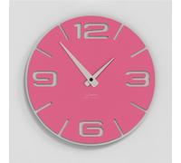 Giallobus - Reloj Premium - Simple Relief - Madera de MDF - Premium 30x30 cm - n.21 Surfer Girl - Artesano Made in Italy - Silencioso - Idea de Regalo - Doble Nivel Moderno