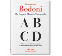 GIAMBATTISTA BODONI DAS VOLLSTNDIGE HANDBUCH DER TYPOGRAFIE