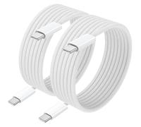 GIANAC 100W Cable USB C a USB C [2Pack 3M] Cable USB Tipo C Carga Rápida 5A