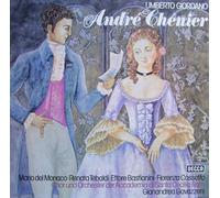 Gianandrea Gavazzeni & Chor und Orchester der Accademia di Santa Cecilia / Mario del Monaco / Ettore Bastianini / Renata Tebaldi u.a. - Giordano: Andre Chenier (Gesamtaufnahme in italienischer Sprache, 1957) [Vinyl Schallplatte] [2 LP Box-Set]