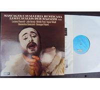 Gianandrea Gavazzeni, Giuseppe Patane, Pavarotti, Varady, Freni, Wixell - Cavalleria rusticana und Der Bajazzo - Auszüge. Gianandrea Gavazzeni, Giuseppe Patane, Pavarotti, Varady, Freni, Wixell. Stereo