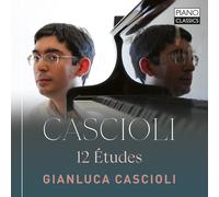 Gianluca Cascioli Cascioli: 12 Études (CD) Album (Importación USA)