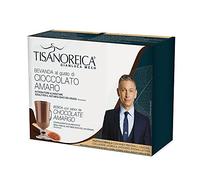Gianluca Mech - Bebida Energética y Proteica de Chocolate Amargo Gluten Free, Suplemento Dietético - 136gr