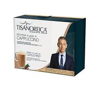 Gianluca Mech - Bebida Energética y Proteica Sabor a Capuchino Gluten Free, Suplemento Dietético - 114gr