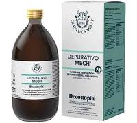 Gianluca Mech - Depurativo Mech, Suplemento Alimenticio Keto de 500 ml, con Acción Detox, Favorece la Funcionalidad Hepática y Digestiva, con Diente de León, Vegano