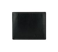 GianMarcoVenturi Cartera de Hombre de Piel Auténtica, con Tarjetero y Monedero, Delgada con Caja de Regalo