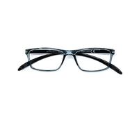 GianMarcoVenturi Gafas de Lectura Verona Varillas Largas Colgantes Gris-Negro +3,00