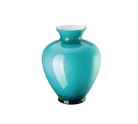 Gianna Aqua - Jarrón de Cristal, 36 cm