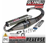 Silenciador Giannelli Inversa Modificación Scooter Homologada para Minarelli Pie