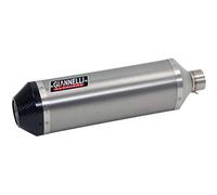 GIANNELLI Kit colectores de acero inoxidable KAT y terminal IPER TITANIO con fondo Carby homologado Yamaha T-MAX 530 '17-560 2020