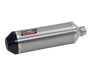 GIANNELLI Kit colectores de acero inoxidable KAT y terminal IPER TITANIO con fondo Carby homologado Yamaha T-MAX 530 '17-560 2020