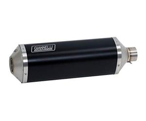 GIANNELLI Kit colectores de acero inoxidable Racing y terminal IPER aluminio negro homologado YAMAHAT-MAX 530 '17-560 2020