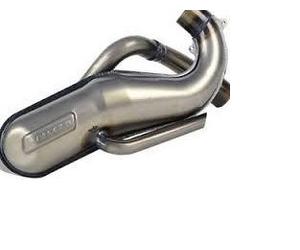 Giannelli - Silenciador tipo promoción para Vespa 50 Special 50 L R N barnizado transparente
