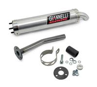 Giannelli sistema de escape de aluminio silenciador con ABE para Beta