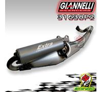 GIANNELLI Silenciador scooter EXTRAV2 Aprilia SR KAT 00/03 homologado CEE E13 silenciador aluminio anodizado