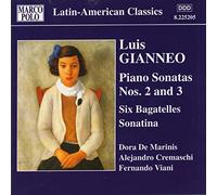 Gianneo Luis – Sonatas para piano n.º 2 y 3 / 6 Bagatelas