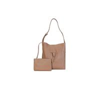 Gianni CHIARINI Cuero bolso de hombro Sienna Shoulder Bag Clay marrón claro