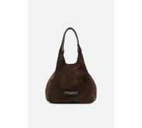 Gianni Chiarini Bolso saco Dua de ante XS marrón oscuro