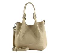 Gianni CHIARINI Cuero bolso de hombro Dua Handbag Alabaster crema