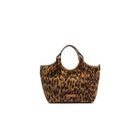 Gianni Chiarini Dua Bolso saco con efecto Cavallino S Estampado de leopardo