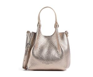 Gianni Chiarini Dua S | Bolso de mano | oro | cuero de vaca graneado