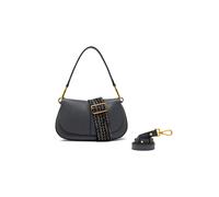 Gianni Chiarini Helena Round Bolso con solapa S Azul marino