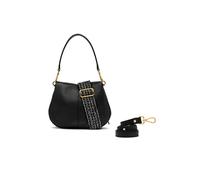 Gianni Chiarini Helena Round Bs 11086 Tkl Bolso con Solapa Universal Negro con patrón