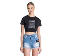 Gianni Kavanagh Black Chromatica Cropped TeeBlackS