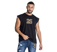 Gianni Kavanagh Black The League Crystals Oversized Vest, XS Men's