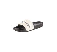 Gianni Kavanagh White Signature Sliders, Slide Sandal Mujer, 39 EU