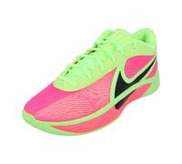 Giannis Freak 6 - Tenis de baloncesto (HJ9109-300, color lima/rosa hiper / platino puro/plateado metálico), Lime Blast Metallic Silver 300, 44 EU