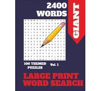 Giant 2400 Large Print Word Search: 100 Themed puzzles