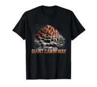 Giant Causeway Hito Irlanda del Norte Naturaleza Camiseta