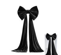 Giant Christmas Bow - Large Velvet Pre Tied Tree Topper Decoration
