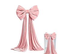 Giant Christmas Bow - Large Velvet Pre Tied Tree Topper Decoration