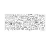 Giant Coloring Posters For Kids | 30 X 72 Inch Giant Waterproof Coloring Roll Poster, Fall Holiday Family Gathering Activity, Classroom Party Craft, Bedroom Living Room Wall Decor