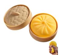 Giant Dumpling Squishy, Giant Glitter Dumpling, Large Soft Stress Relief Fidget Ball for Kids and Adults, Anxiety Relief Fidget Toy, Soft Squeeze Decompression Dough (1 pcs-B)