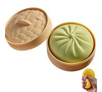 Giant Dumpling Squishy, Giant Glitter Dumpling, Large Soft Stress Relief Fidget Ball for Kids and Adults, Anxiety Relief Fidget Toy, Soft Squeeze Decompression Dough (1 pcs-C)