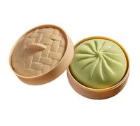 Giant Dumpling Squishy | Jumbo Rainbow Dumpling Stress Ball For Kids & Adults, Cute Relief Fidget Toy, Soft Squeeze Dough For Adults