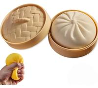 Giant Dumpling Squishy, Mega Rainbow Dumplings, Giant Squishy Dumpling, Large Stress Relief Sensory Ball for Adults & Kids, Soft Squeeze Decompression Dough Fidget Toy