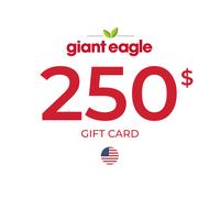 Giant Eagle Gift Card 250 USD Key - UNITED STATES