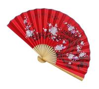 Giant Fan Decor - Vintage Chinese Style Paper Wall Art, Folding Crafts