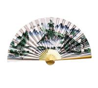 Giant Fan Wall Decor Traditional Foldable Vintage Chinese Style
