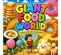 GIANT FOOD WORLD: A Giant Food Adventure Coloring Book