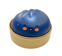 Giant Glitter Dumpling - Squeeze Fidget Portable Sensory Toy, Sparkling Bun Toys Finish, 8.5x6cm Bun Size + 200g Substantial Weight, Soft Resin- For Kids & Adults