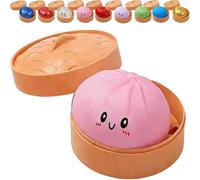 Giant Glitter Dumpling Squishys - 8,5cm Glitter Dumpling Squishys with Box, MysterysSquishy Dumplings Box, Juguetes Antiestrés para Adultos Y Adolescentes, Rellenos para Cestas De Pascua