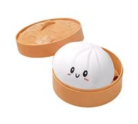 Giant Glitter Dumpling Squishys - 8,5cm Glitter Dumpling Squishys with Box, MysterysSquishy Dumplings Box, Juguetes Antiestrés para Adultos Y Adolescentes, Rellenos para Cestas De Pascua