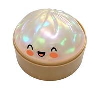 Giant Glitter Dumpling Squishys, Squishys Dumpling Toy, Cute Soft Glitter Calming For Relaxation Boys Girls Children Adults, Fun Soft Squeeze Dumplings Stress Ball with Steamer, Durable Design