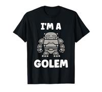Giant Humor Creature golems Cute Simple I'm a Golem Camiseta